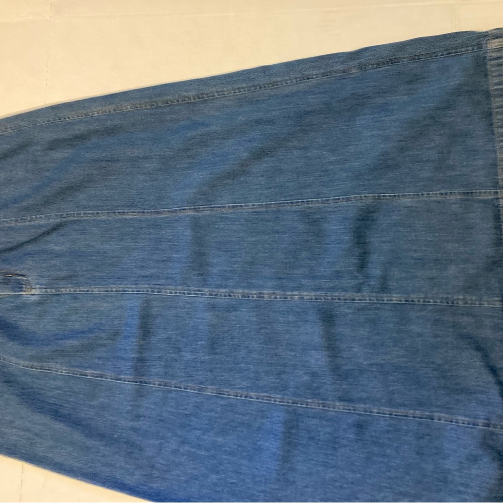 Kim Rogers Classic Women Blue Denim Jean Skirt Size 10p - Picture 11 of 12